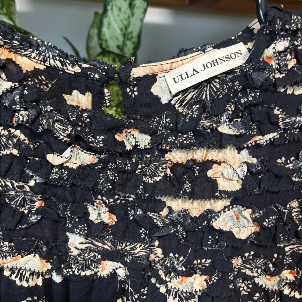 Ulla Johnson Cassian floral cotton-blend minidress - Picture 5 of 6